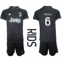 Juventus Danilo Luiz #6 Tretí Detský futbalový dres 2023-24 Krátky Rukáv (+ trenírky)